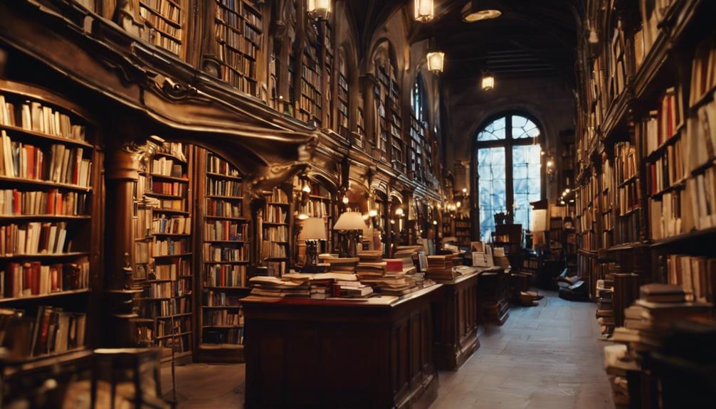 parisian bookstores differ vastly