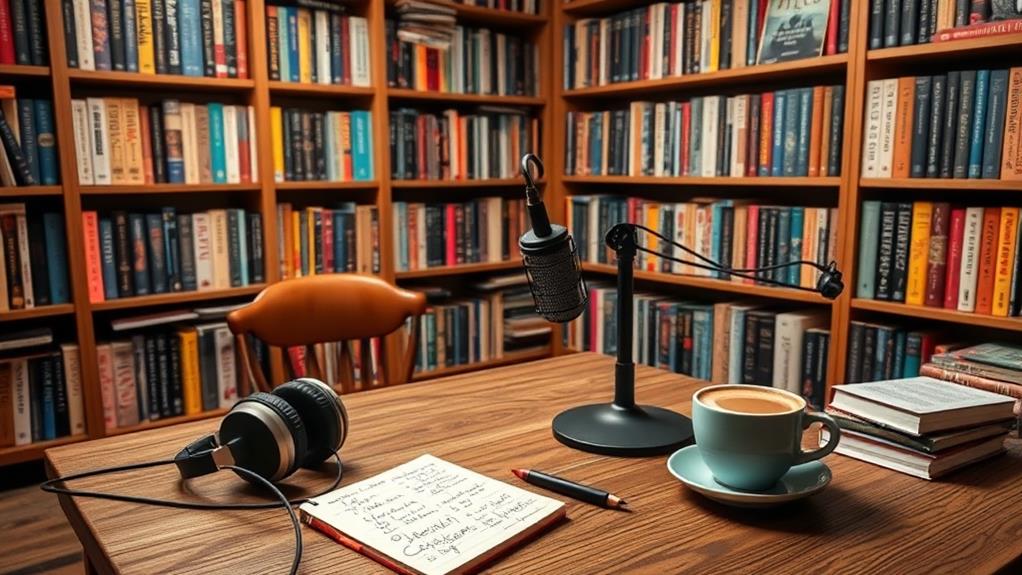 book podcast ideas brainstormed