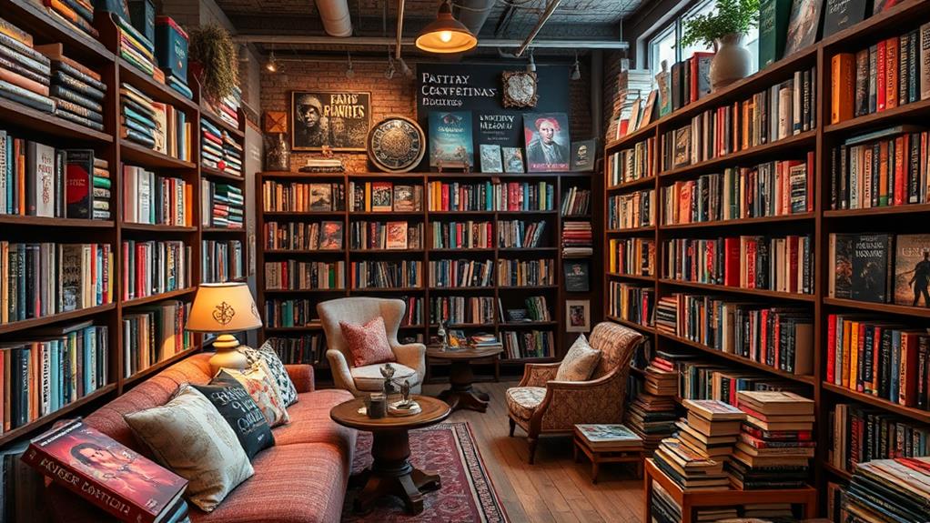 curated niche literary shops