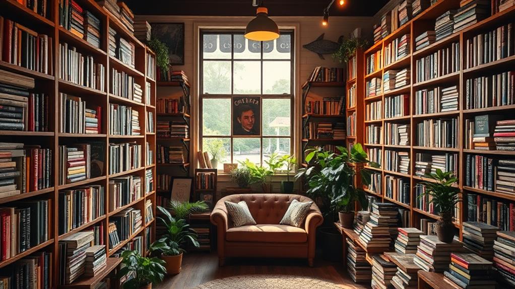 unique literary retail stores