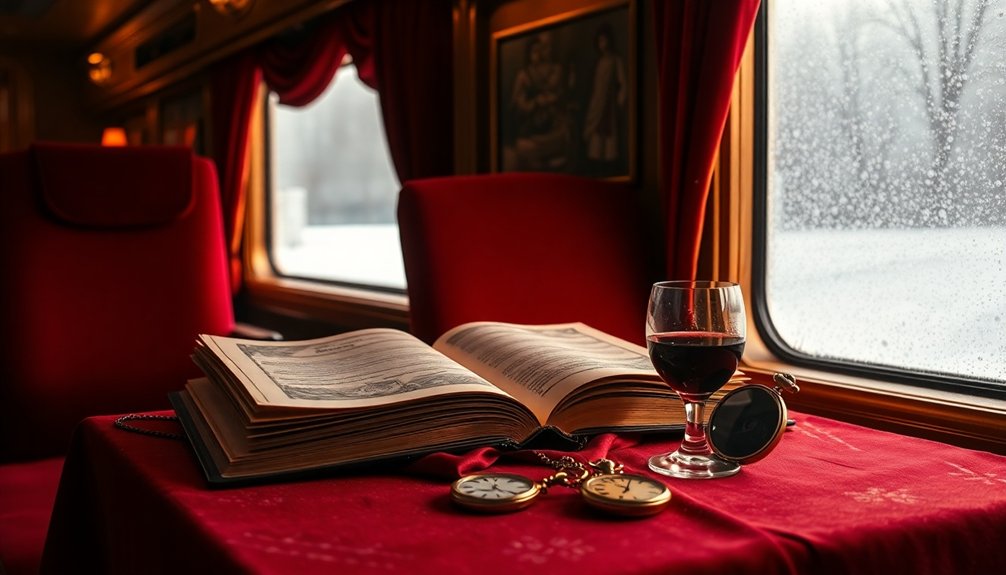 murder mystery on train