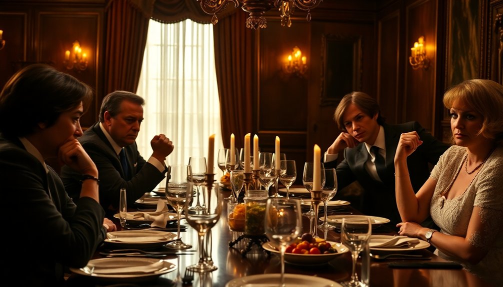 tense family dynamics revealed