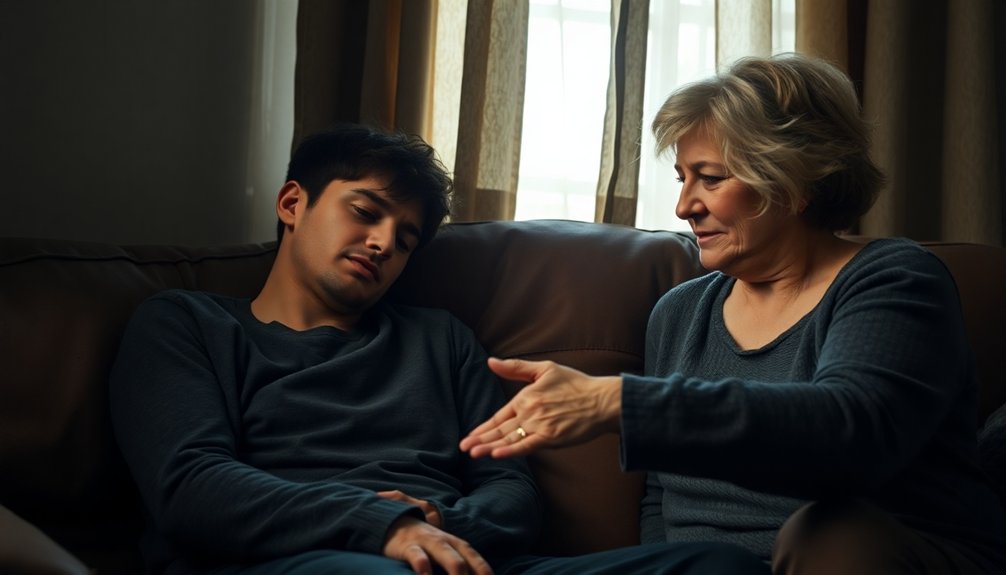 familial struggle and healing