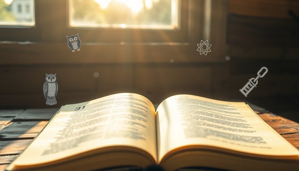 symbolism enhances thematic depth