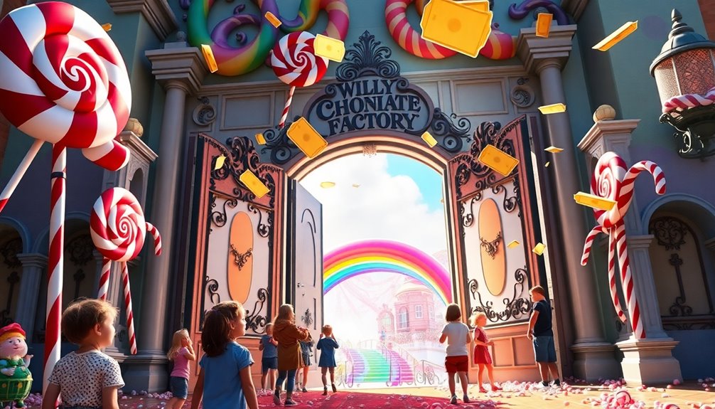 golden ticket chocolate adventure