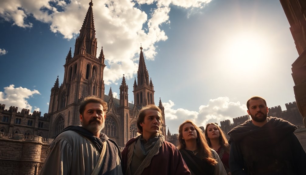 key characters shape narrative