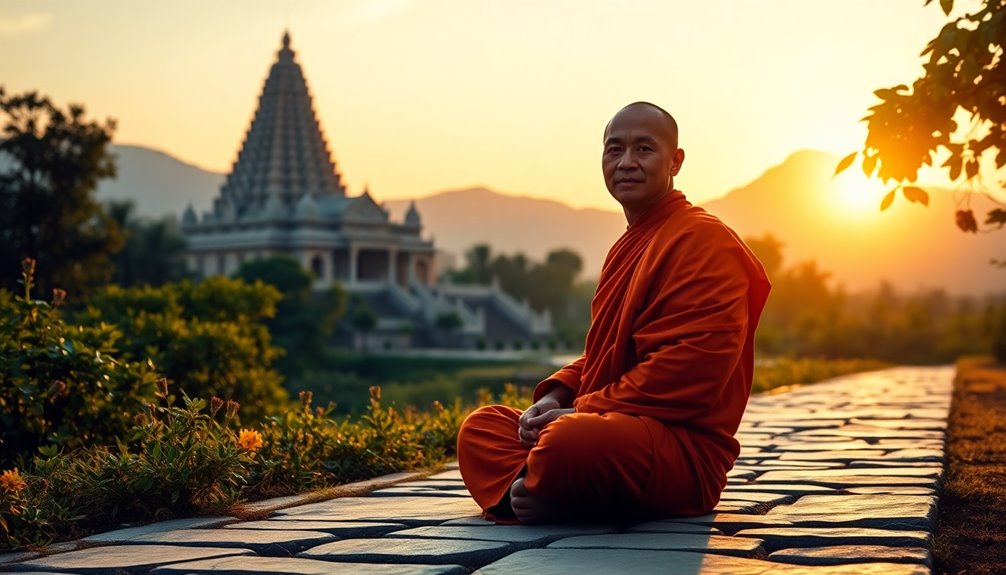 monk s transformative life journey