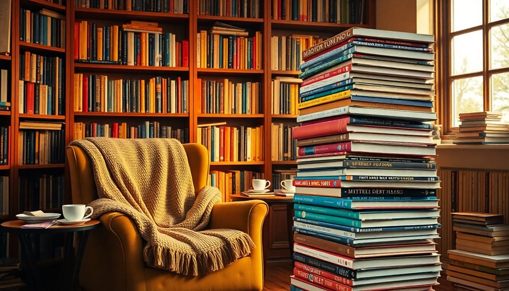 overwhelming tbr pile struggle