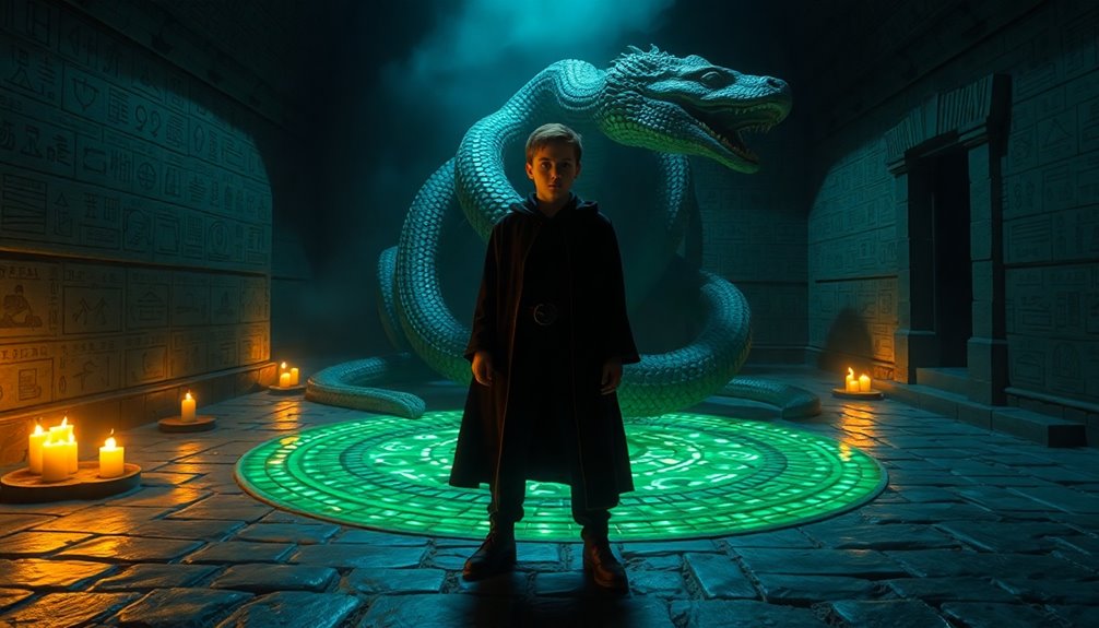 slytherin s heir threatens hogwarts