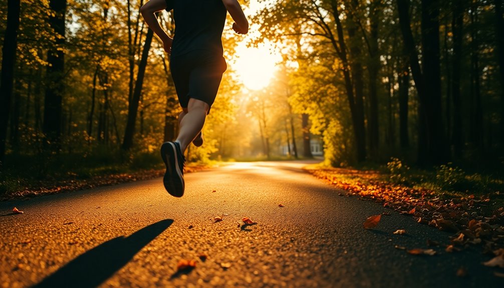 solitude through long distance running