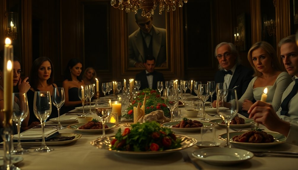 tension beneath luxurious facade