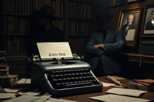 authors concealing true identities