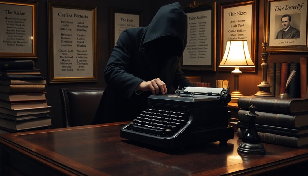 authors pseudonyms for identity