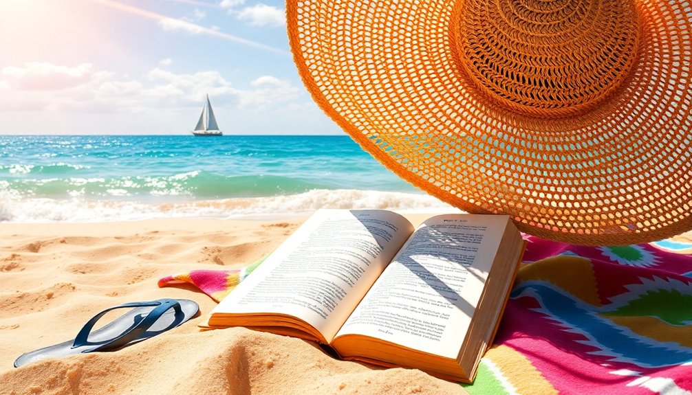 beach reading summer ritual
