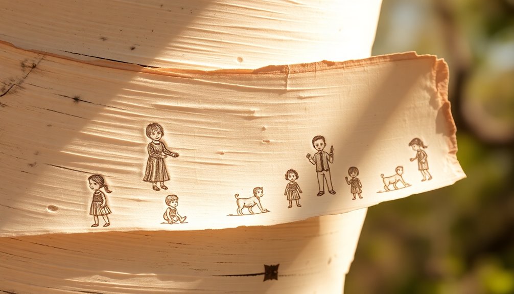 birch bark s historical writing significance