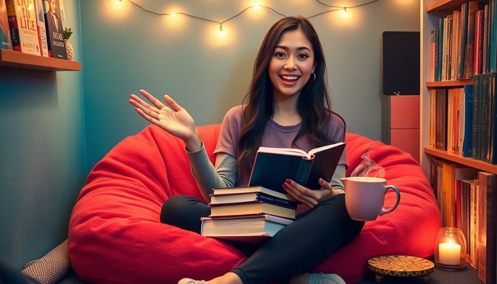 engaging book related content creators