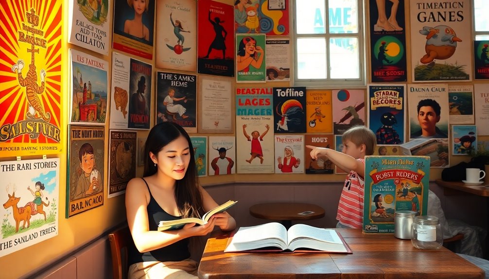 engaging vibrant reading environments