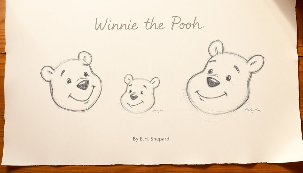 illustrations of winnie the pooh