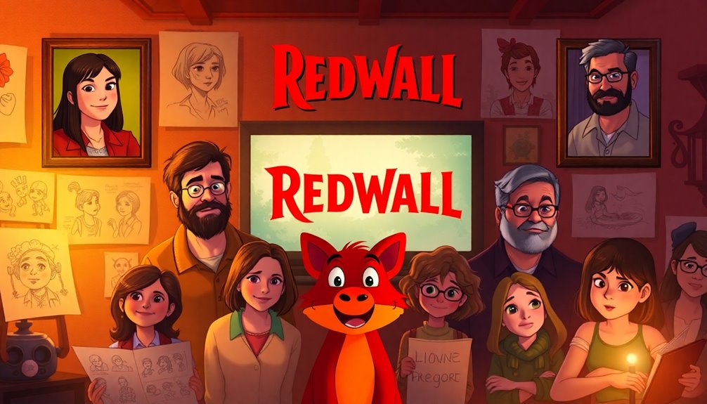redwall adaptation key contributors