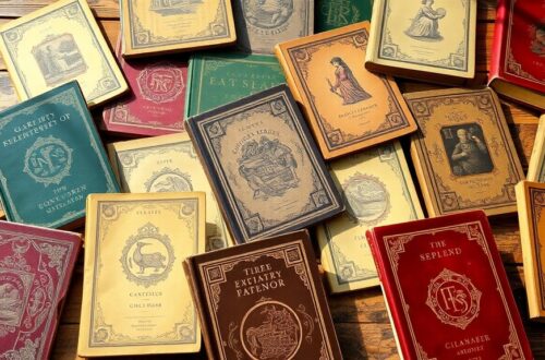 artistic vintage book covers