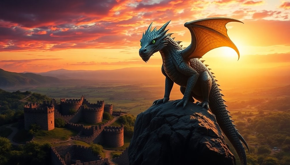 dragons as heroic symbols