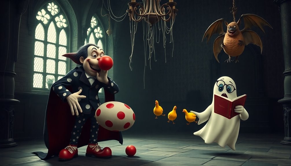 horror characters hilariously reimagined