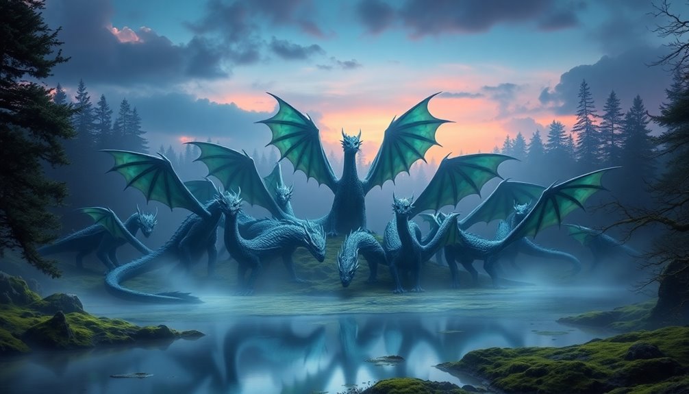 mythical creatures enchanting gatherings