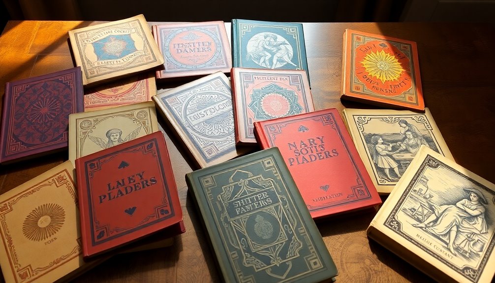 vintage book cover artistry