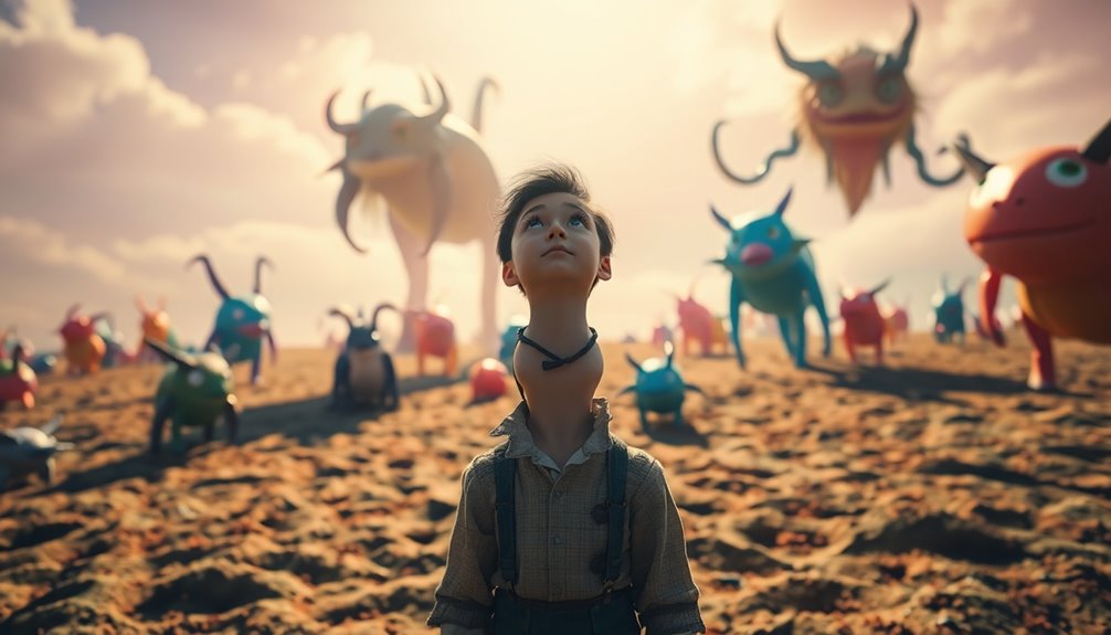 visuals characters narrative suspense