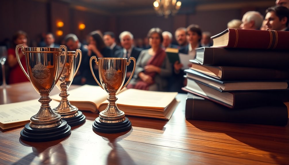 diverse literary award categories