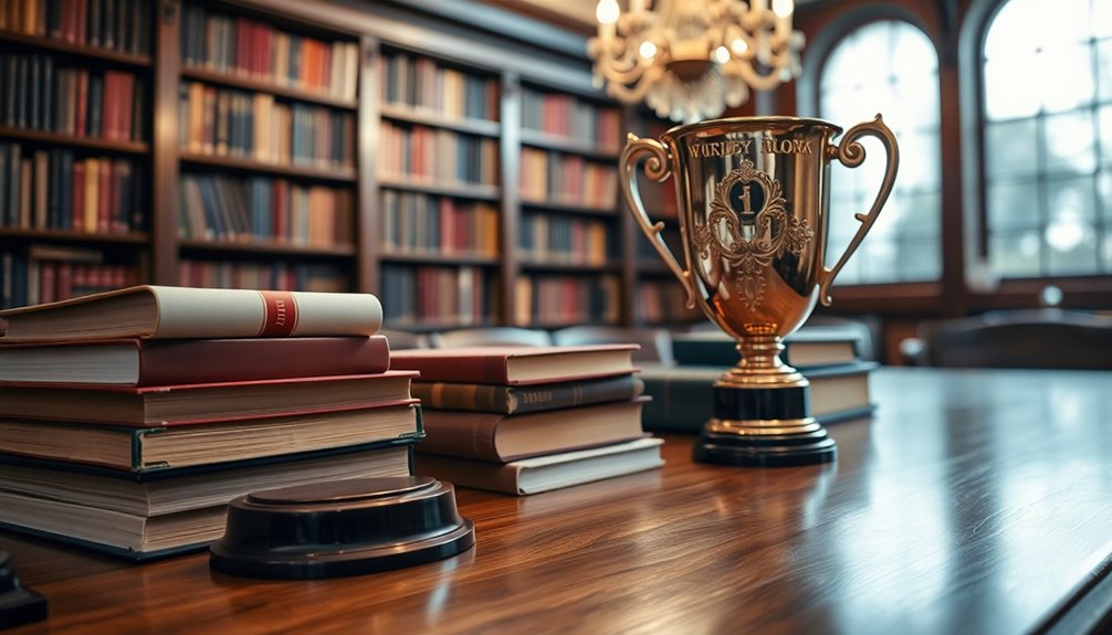 esteemed literary recognition significance