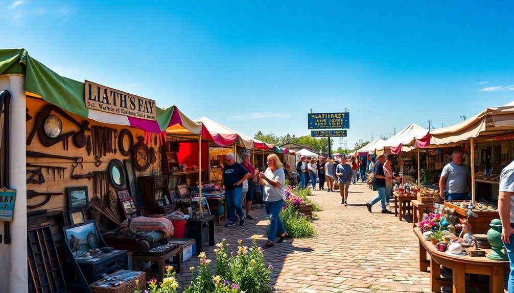 flea markets historical evolution