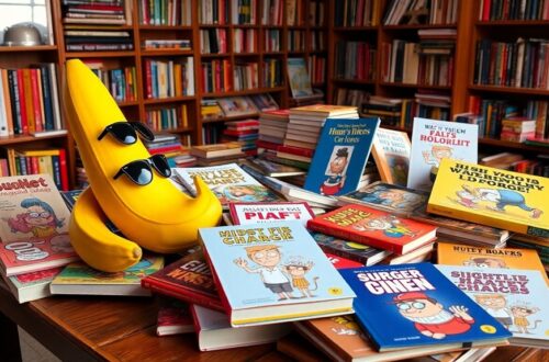 humorous book cover absurdities