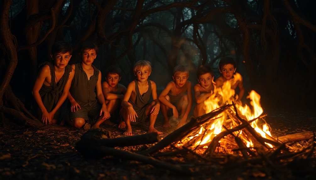 isolation ignites primal savagery