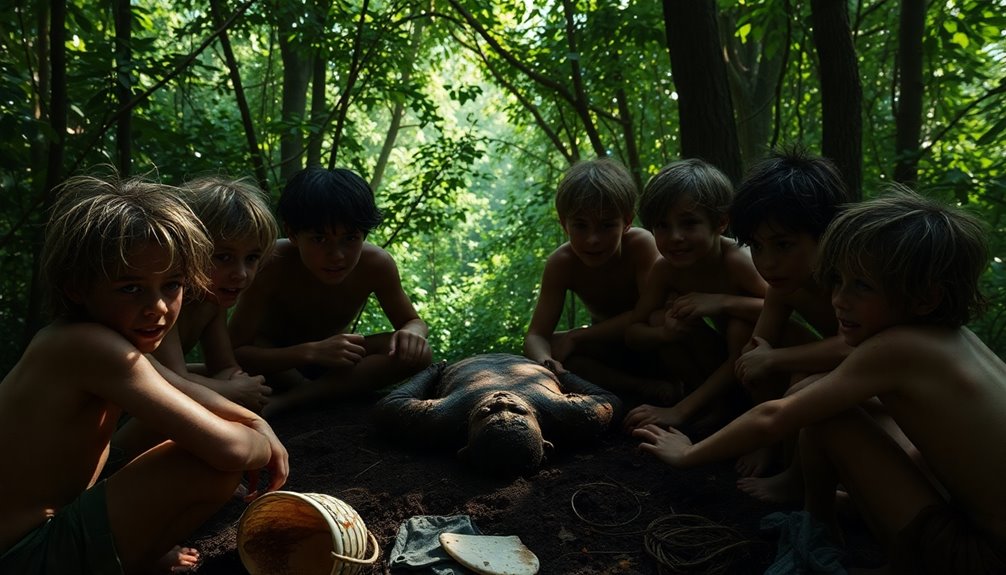 loss of innocence and savagery