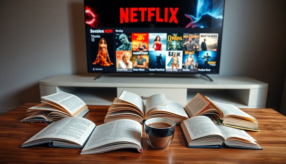 netflix adaptations of books