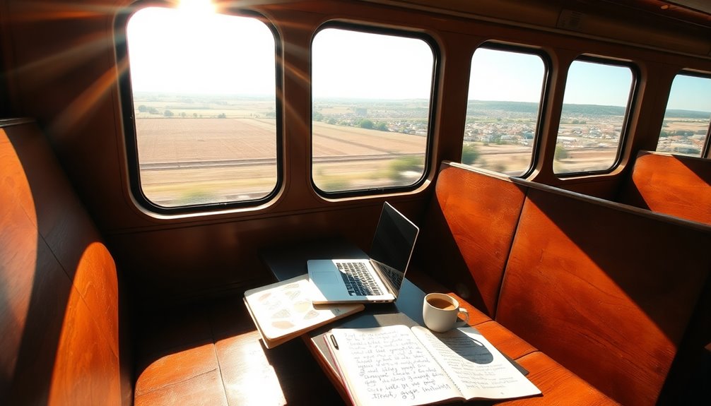 train rides spark creativity