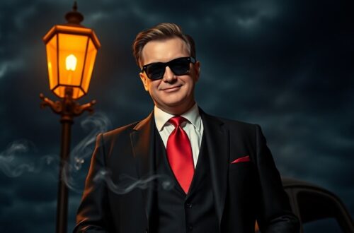 witty demon with flair