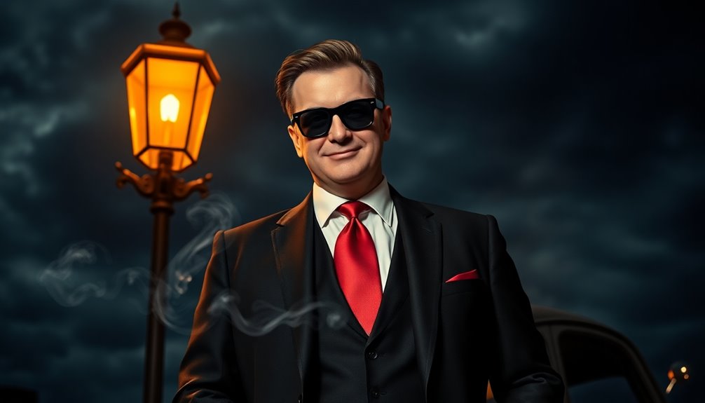 witty demon with flair