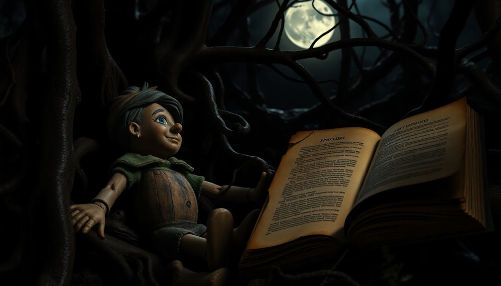childhood influences dark themes