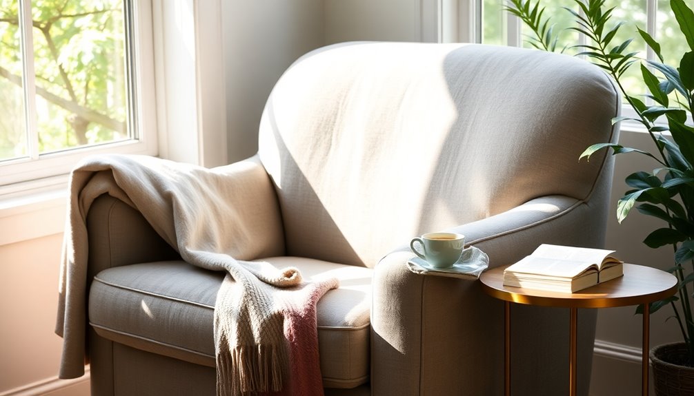 comfortable ergonomic reading chair