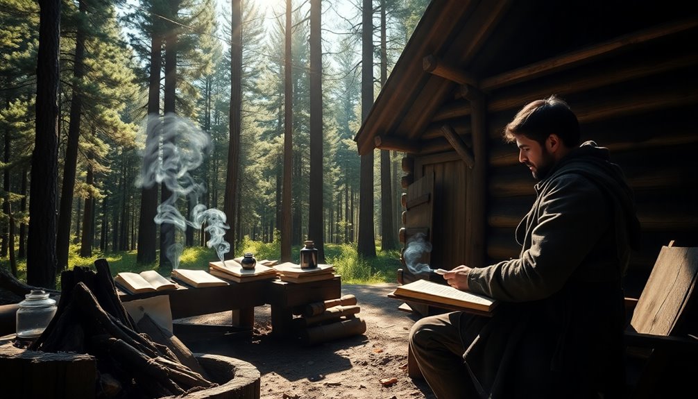 iconic literary hermits reflections