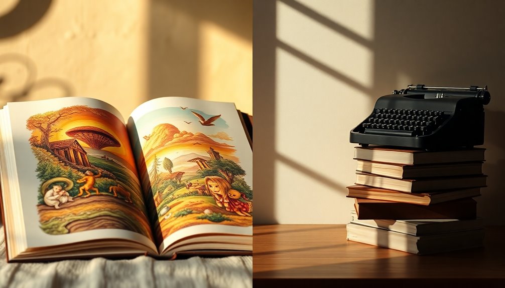 imaginative storytelling and symbolism