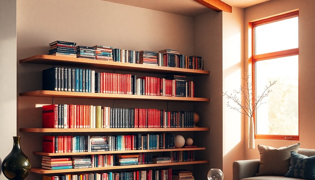 spine color book organization