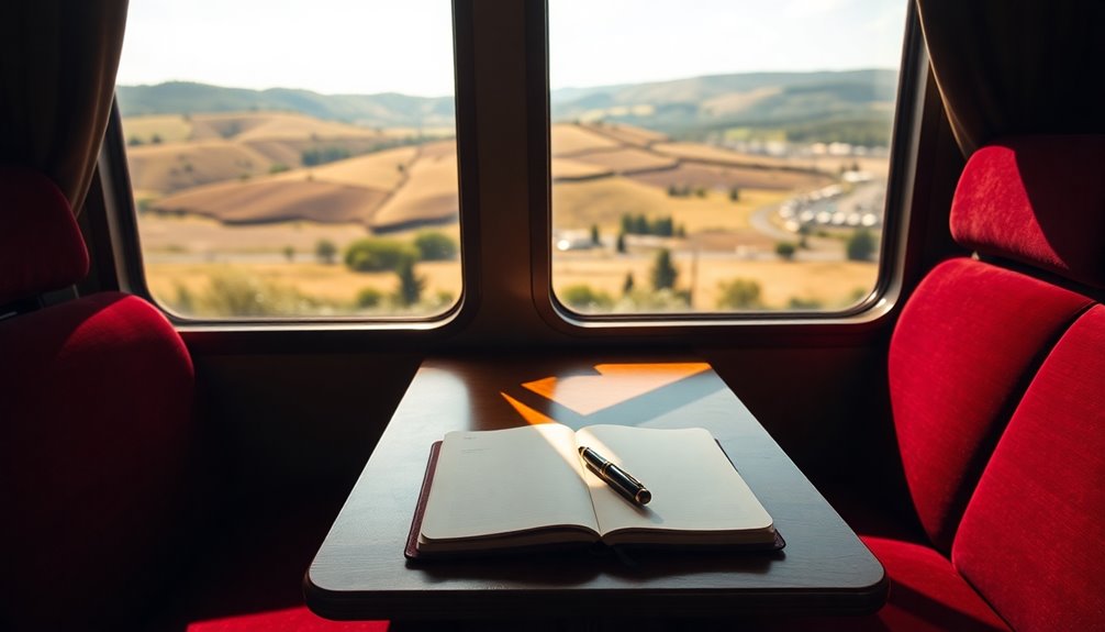 trains inspire focused creativity